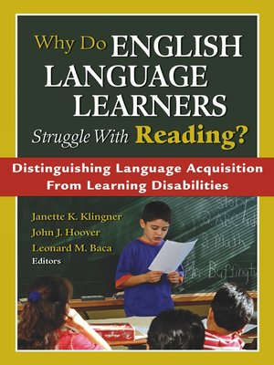 cover image of Why Do English Language Learners Struggle With Reading?